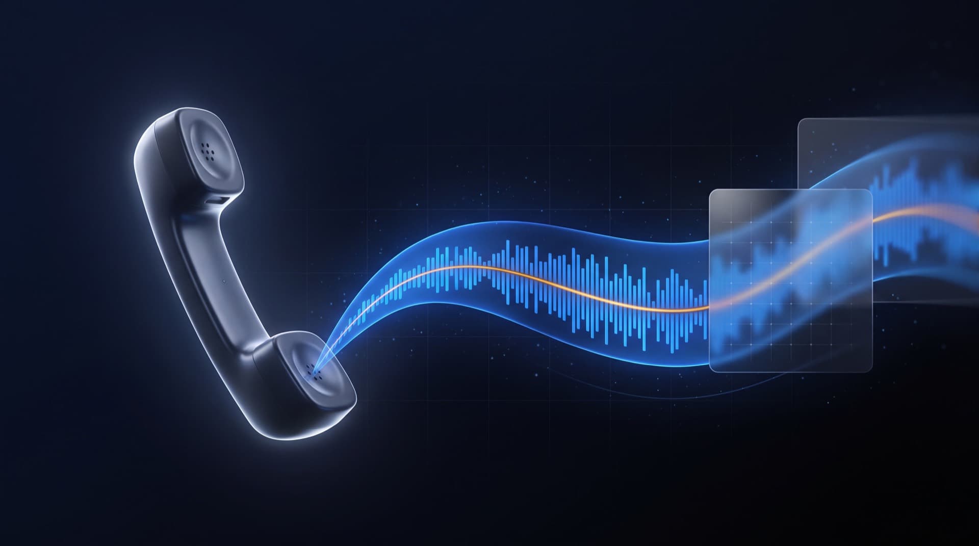 An AI dispatcher console answering an inbound HVAC service call